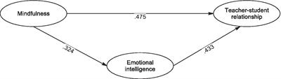 Exploring positive teacher-student relationships: the synergy of teacher mindfulness and emotional intelligence